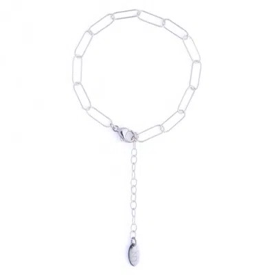 N'damus London Women's Hatton Safe Sterling Silver Chain Bracelet