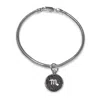 N'damus London Women's Scorpio Zodiac Astrolab Leather & Sterling Silver Bracelet In Silver
