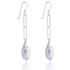 N'damus London Women's Silver / White Nacre Silver & Ivory Baroque Pearl Drop Earrings In Multi