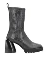 Ndegree21 Ankle Boots In Black