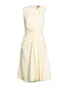 Ndegree21 Midi Dresses In Yellow