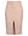 Ndegree21 Midi Skirts In Pink