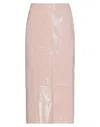 Ndegree21 Midi Skirts In Pink