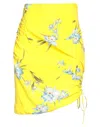 Ndegree21 Mini Skirts In Yellow