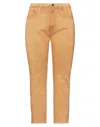 Ndegree21 Cropped Pants In Beige