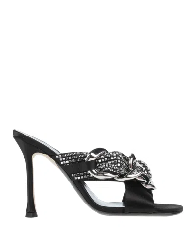 Ndegree21 Sandals In Black