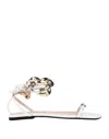Ndegree21 Sandals In White