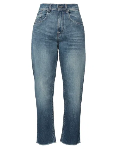 Ndegree21 X 7 For All Mankind Jeans In Blue