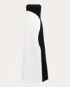 Nds The Label Strapless Two In White/black