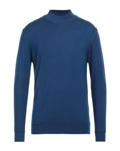 Ne Pas Man Turtleneck Blue Size Xl Merino Wool