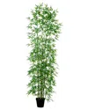 Nearly Natural 10ft. Artificial Bamboo Tree With Real Bamboo Trun