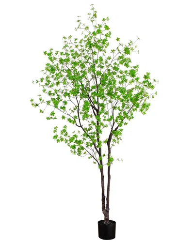 Nearly Natural 10ft. Artificial Minimalist Enkianthus Tree In Animal Print