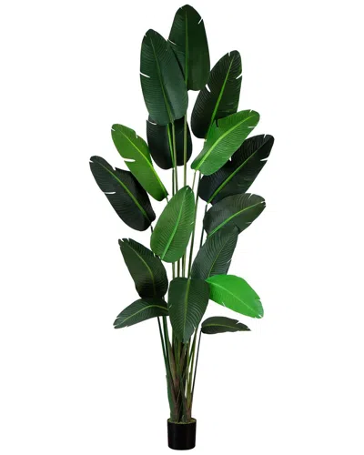 Nearly Natural 10ft. Artificial Travelers Palm Tree In Green