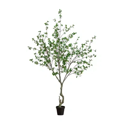 Nearly Natural 10ft. Green Minimalist Citrus Indoor Artificial Tree