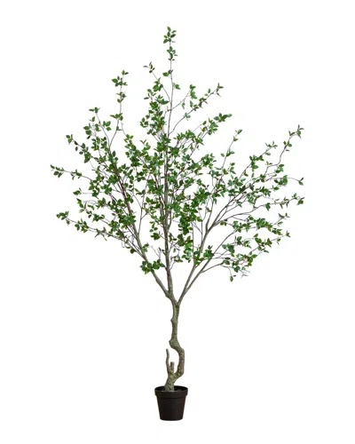 Nearly Natural 10ft Minimalist Citrus Artificial Tree In Green
