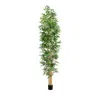 NEARLY NATURAL 11' ARTIFICIAL BAMBOO TREE WITH REAL BAMBOO TRUNKS