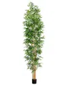 Nearly Natural 11ft. Artificial Bamboo Tree With Real Bamboo Trun
