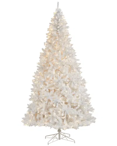 Nearly Natural 11ft White Artificial Christmas Tree