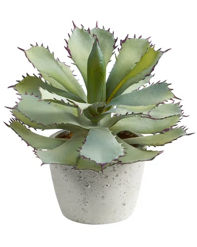 Nearly Natural 11in Succulent Artificial Plant In Green