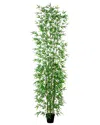 Nearly Natural 12ft. Artificial Bamboo Tree With Real Bamboo Trun
