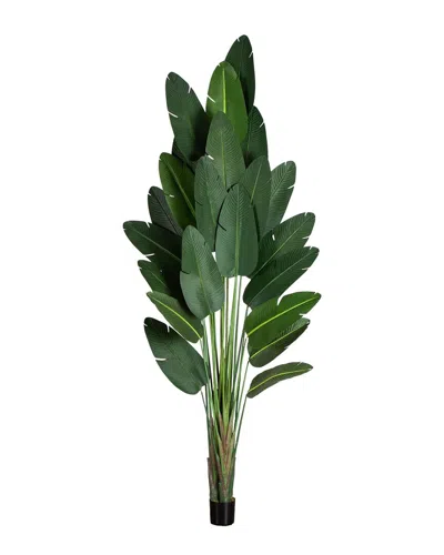 Nearly Natural 12ft Artificial Travelers Palm Tree In Green