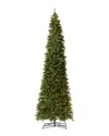 Nearly Natural 13ft Artificial Slim Green Mountain Pine Christmas Tree With 1360 Warm White Led Ligh In Green