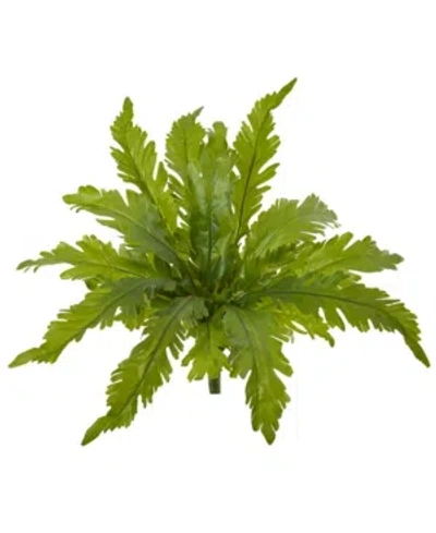 Nearly Natural 14" Fern Artificial Plant, Set Of 6 In Green
