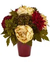 Nearly Natural 14in. Peony In Multi