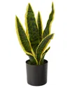 Nearly Natural 14in Sansevieria Artificial Plant In Green