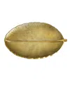 NEARLY NATURAL 16IN. GOLD LEAF DECORATIVE ACCENT TRAY