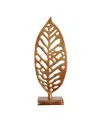 NEARLY NATURAL 17IN. COPPER BEECH SCULPTURE DECORATIVE ACCENT
