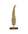 NEARLY NATURAL 17IN. GOLD LEAF SCULPTURE DECORATIVE ACCENT