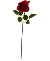 Nearly Natural 18" Rose Artificial Flower, Set Of 24 In Red