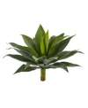 Nearly Natural 19" Large Agave Artificial Plant (set Of 2) In Green