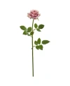 Nearly Natural 19" Rose Spray Artificial Flower (set Of 12) In Mauve