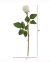 Nearly Natural 20in. Rose Bud Artificial Flower Set Of 12 In White