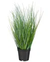 Nearly Natural 21in Onion Grass Artificial Plant In Green