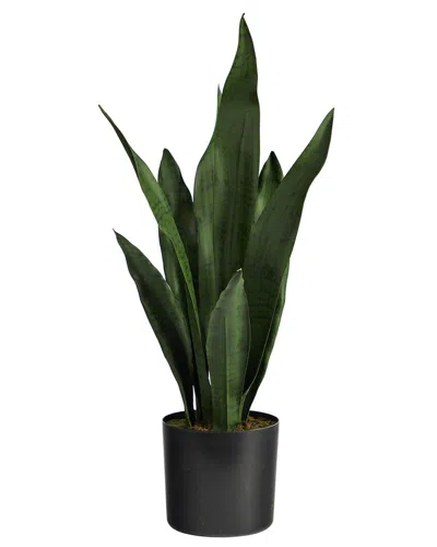 Nearly Natural 22in Sansevieria Artificial Plant In Green
