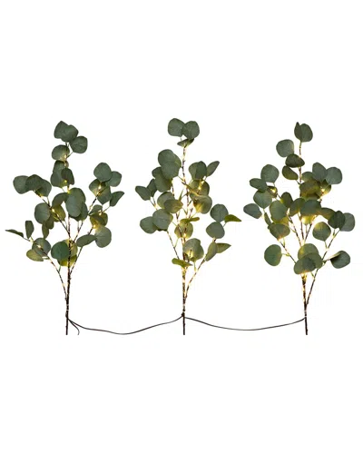 Nearly Natural 23in. Pre-lit 36 Led Artificial Eucalyptus Branch