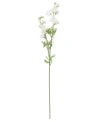 Nearly Natural 24" Dancing Daisy Artificial Flower, Set Of 12 In White