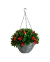 Nearly Natural 24" Pre-lit Uv Resistant Artificial Christmas Led Lights Indoor And Outdoor In Multi