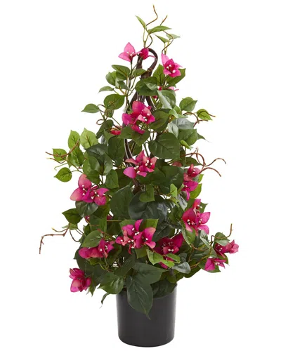 Nearly Natural 24in Bougainvillea Artificial Climbing Plant In Green