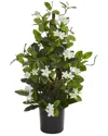 Nearly Natural 24in Stephanotis Artificial Climbing Plant In Green