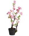 Nearly Natural 2.5ft Cherry Blossom Artificial Plant In Pink