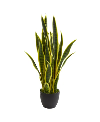 NEARLY NATURAL 26-IN. SANSEVIERIA ARTIFICIAL PLANT