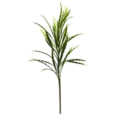 Nearly Natural 27" Vanilla Grass Artificial Plant, Set Of 24 In Green