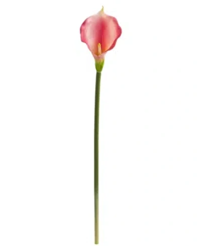 Nearly Natural 28" Calla Lily Artificial Flower, Set Of 12 In Pink