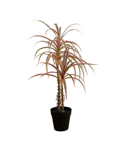 Nearly Natural 2ft. Artificial Dracaena Marginata Plant In Green