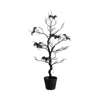 Nearly Natural 3ft Pre-lit Halloween Twig Lighted Indoor Artificial Tree In Black
