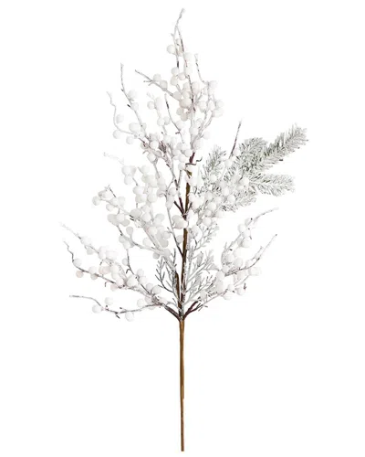 Nearly Natural 30in. Artificial Flocked Berry Stems